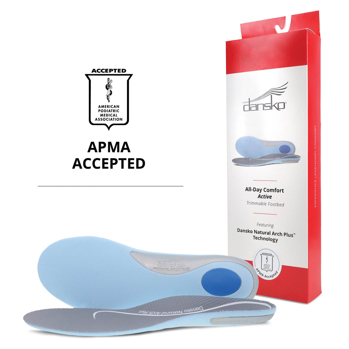 Dansko Classic | All Day Comfort Active Insole
