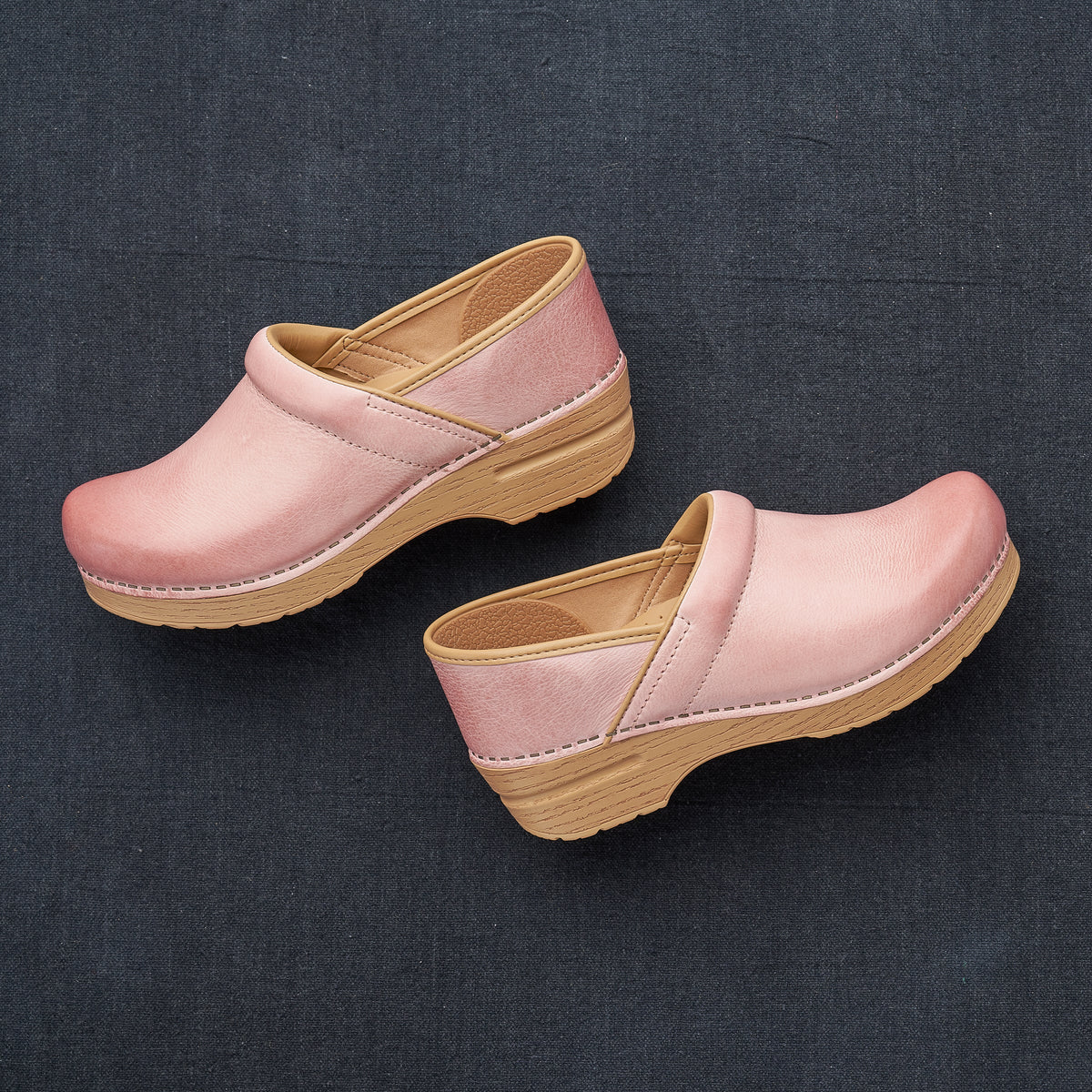 Dansko Hot Sale | Professional Pink Milled Burnished