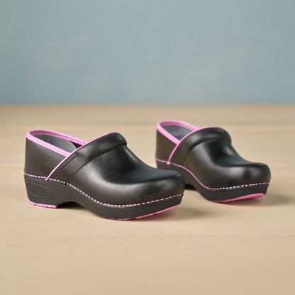 Dansko Sale | XP 2.0 Black/Pink Leather