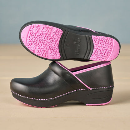 Dansko Sale | XP 2.0 Black/Pink Leather