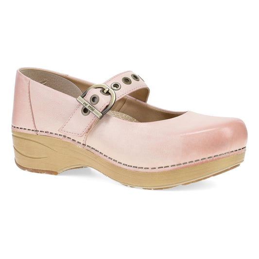 Dansko Signature | XP 2.0 Mary Jane Clog Pink Leather