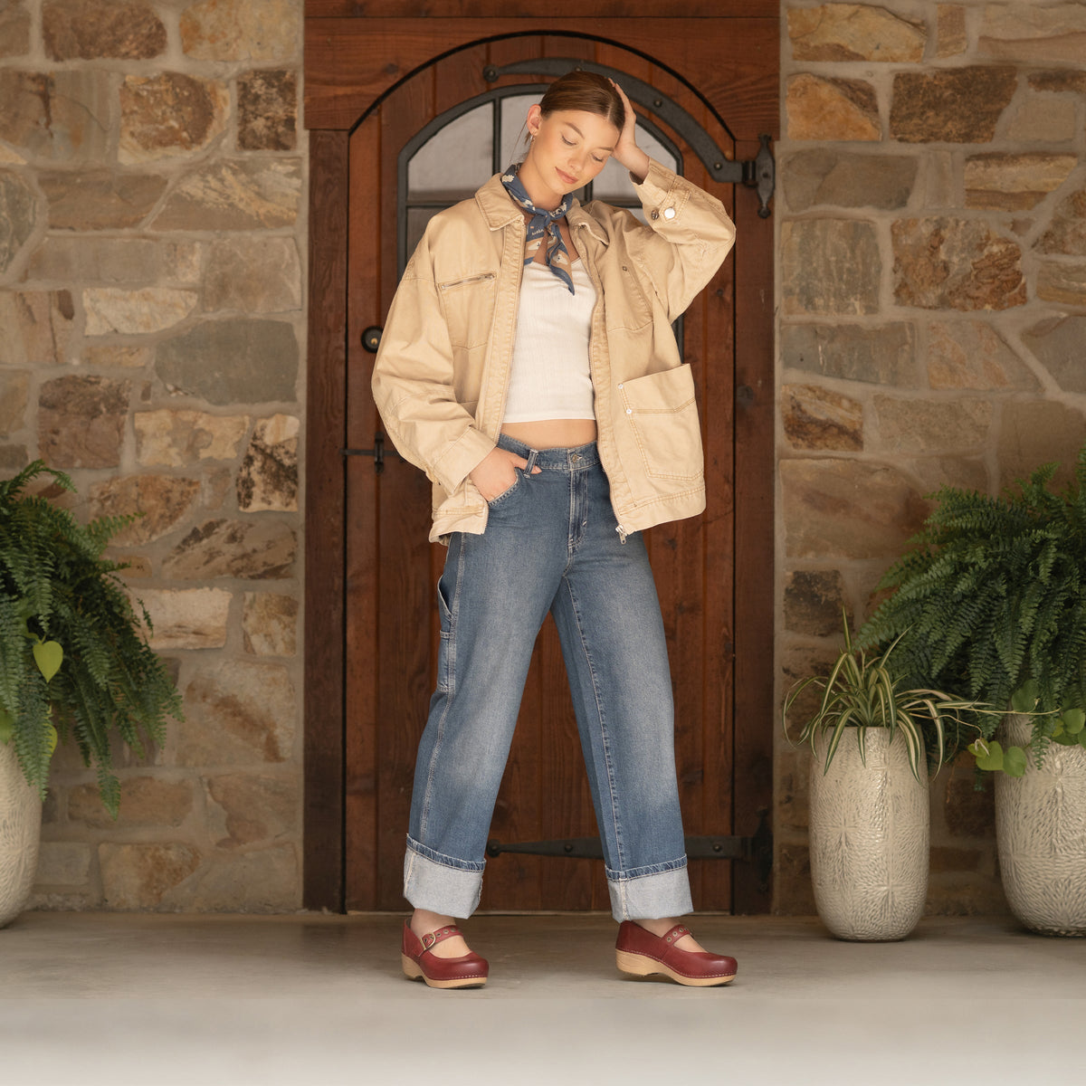 Dansko Quality | XP 2.0 Mary Jane Red Leather