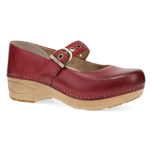 Dansko Value | Wide XP 2.0 Mary Jane Clog Red