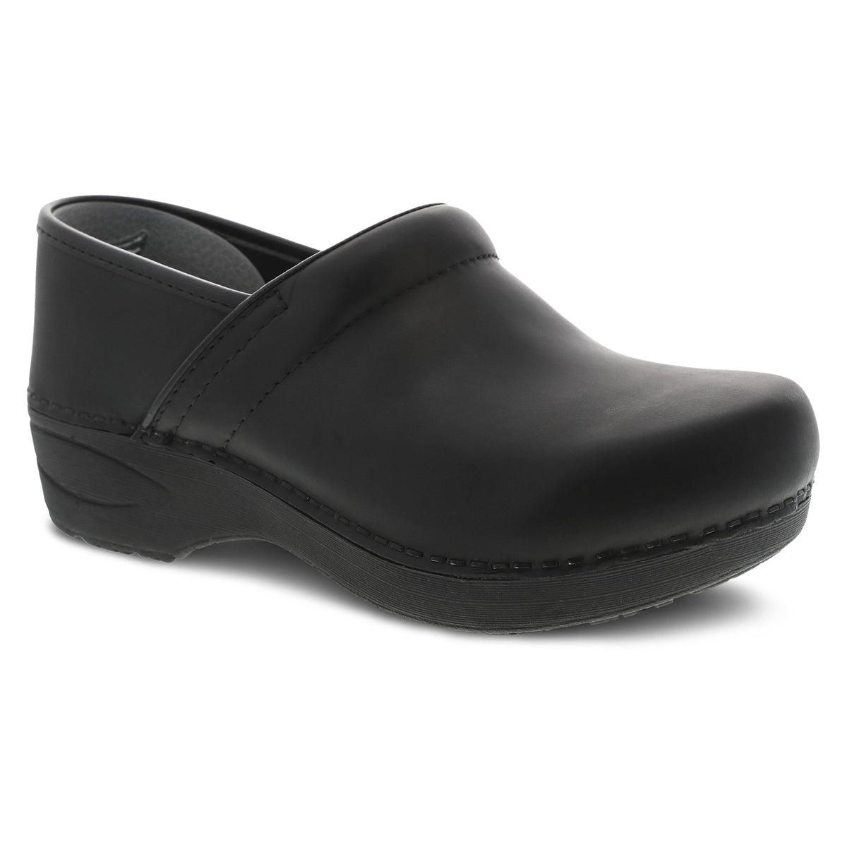 Black Waterproof Pull Up Clog,35