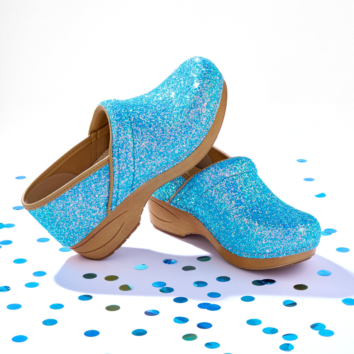 Dansko Discount | XP 2.0 Ice Blue Glitter