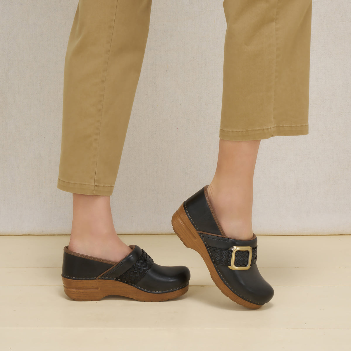 Dansko Special Offer | Pro Braided Black Leather