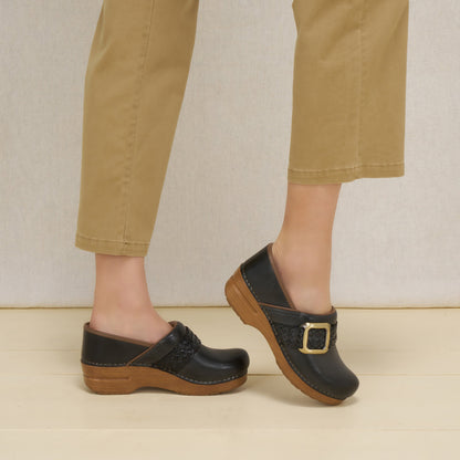 Dansko Special Offer | Pro Braided Black Leather