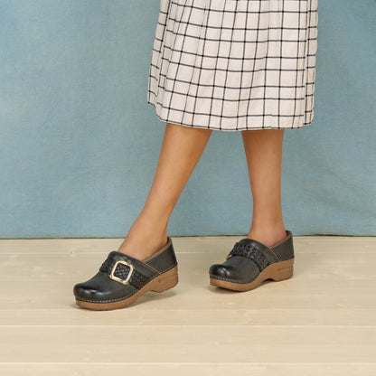 Dansko Special Offer | Pro Braided Black Leather