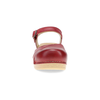 Dansko Recommended | Margreta Red Burnished Nubuck