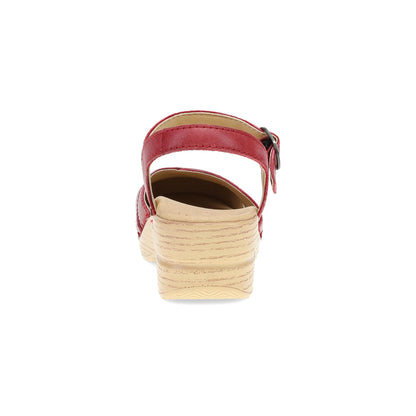 Dansko Recommended | Margreta Red Burnished Nubuck