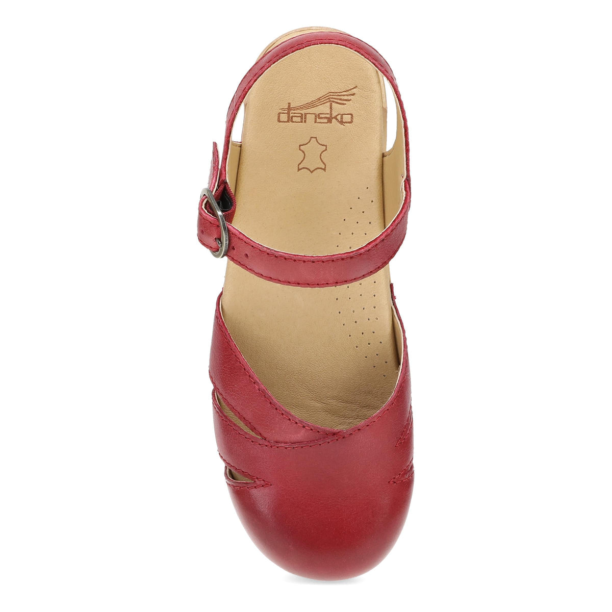 Dansko Recommended | Margreta Red Burnished Nubuck