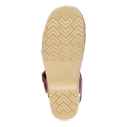 Dansko Recommended | Margreta Red Burnished Nubuck