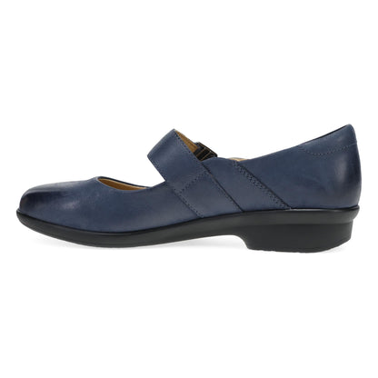 Dansko Featured | Collette Navy Burnished Nubuck