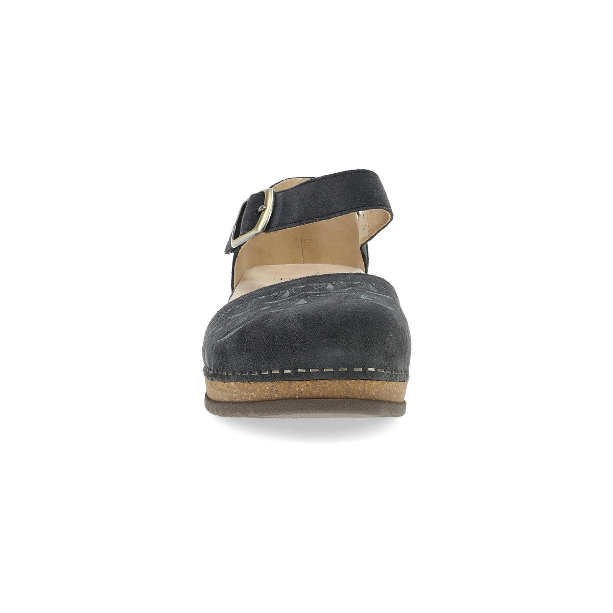 Dansko Exclusive | Mae Charcoal Embroidered Suede