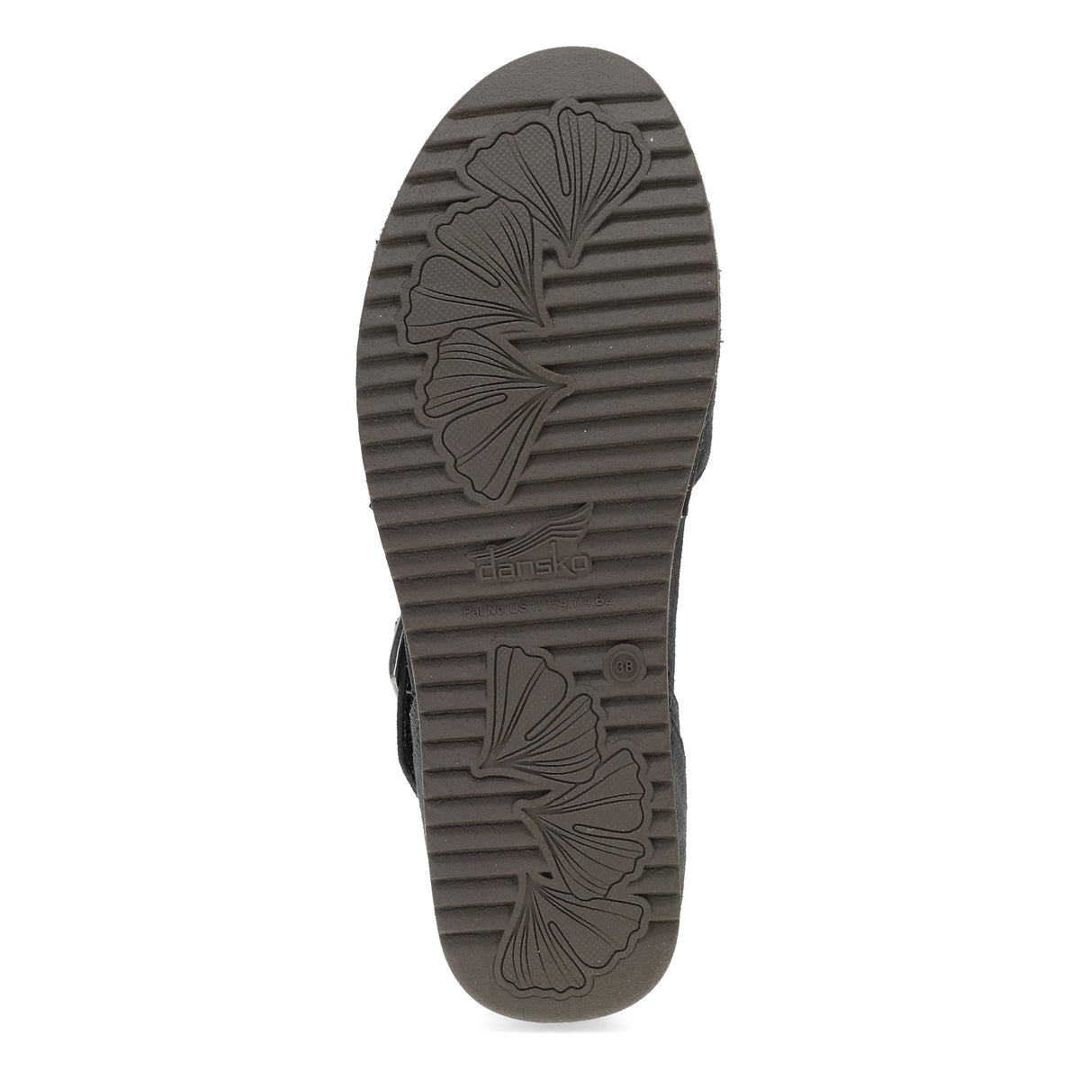 Dansko Exclusive | Mae Charcoal Embroidered Suede