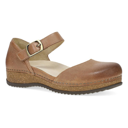 Dansko Value | Mae Tan Burnished Suede