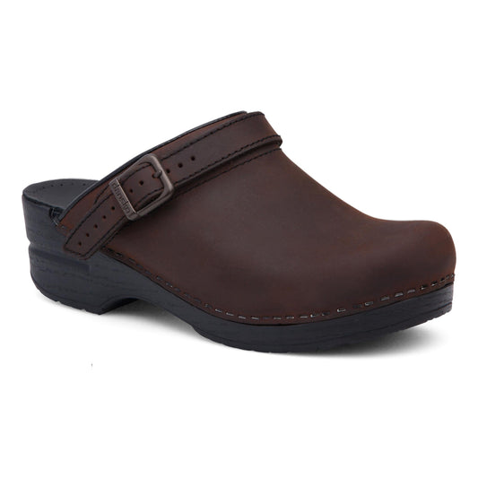Dansko Discount | Ingrid Antique Brown/Black