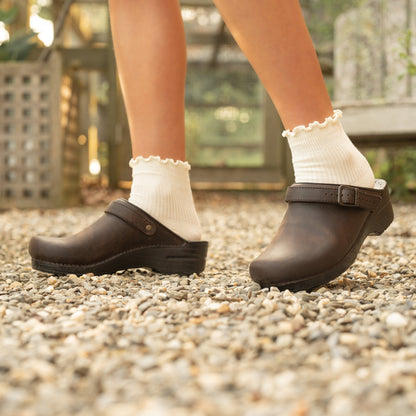 Dansko Discount | Ingrid Antique Brown/Black