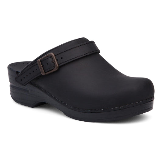 Dansko Popular | Ingrid Black Oiled
