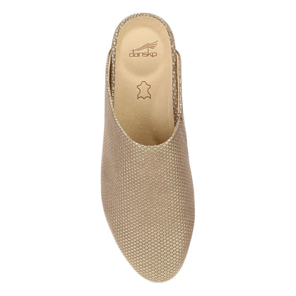 Dansko Best Seller | Lysa Mink/Gold Leather