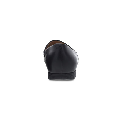 Dansko Top Pick | Larisa Wide Black Milled Nappa