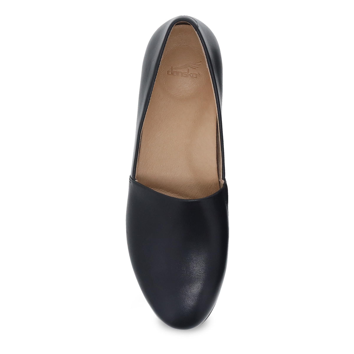 Dansko Top Pick | Larisa Wide Black Milled Nappa