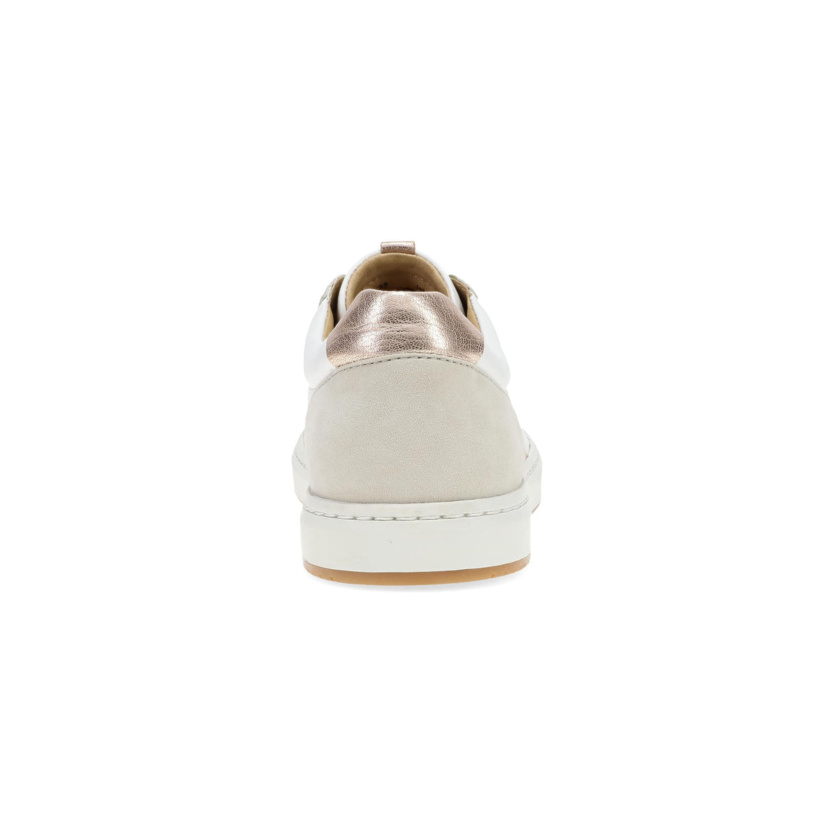 Dansko Discount | Josey White/Rose Gold Nappa
