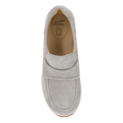 Dansko Exclusive | Clementine Light Grey Nubuck