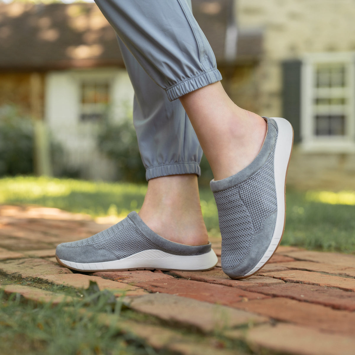 Dansko Value | Claudia Grey Mesh