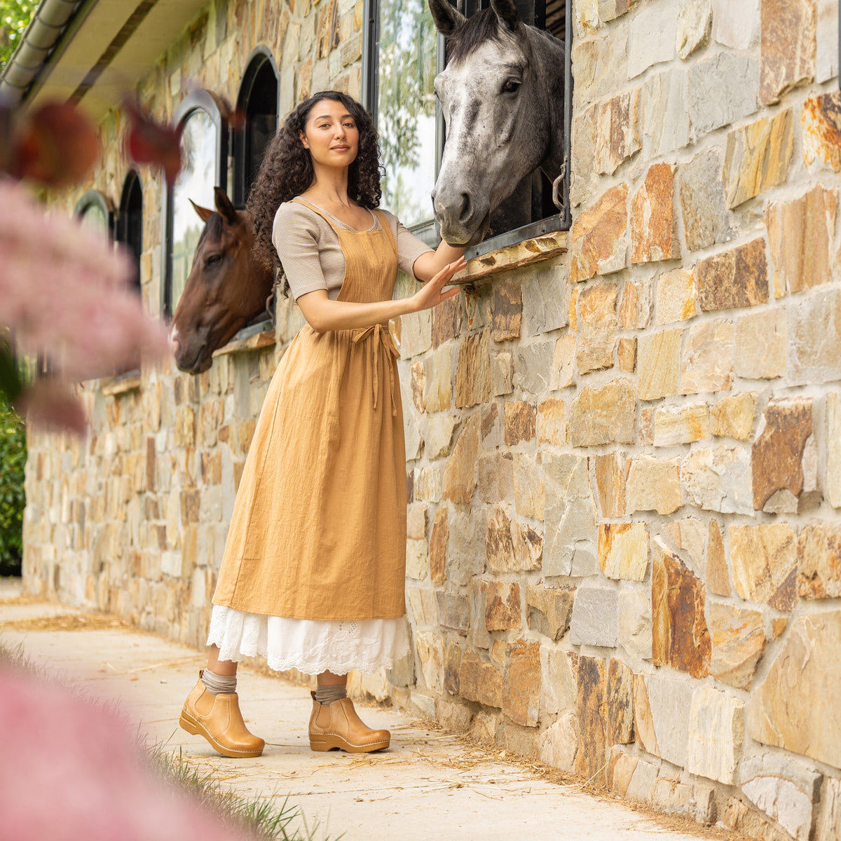 Dansko Recommended | Frankie Honey Distressed