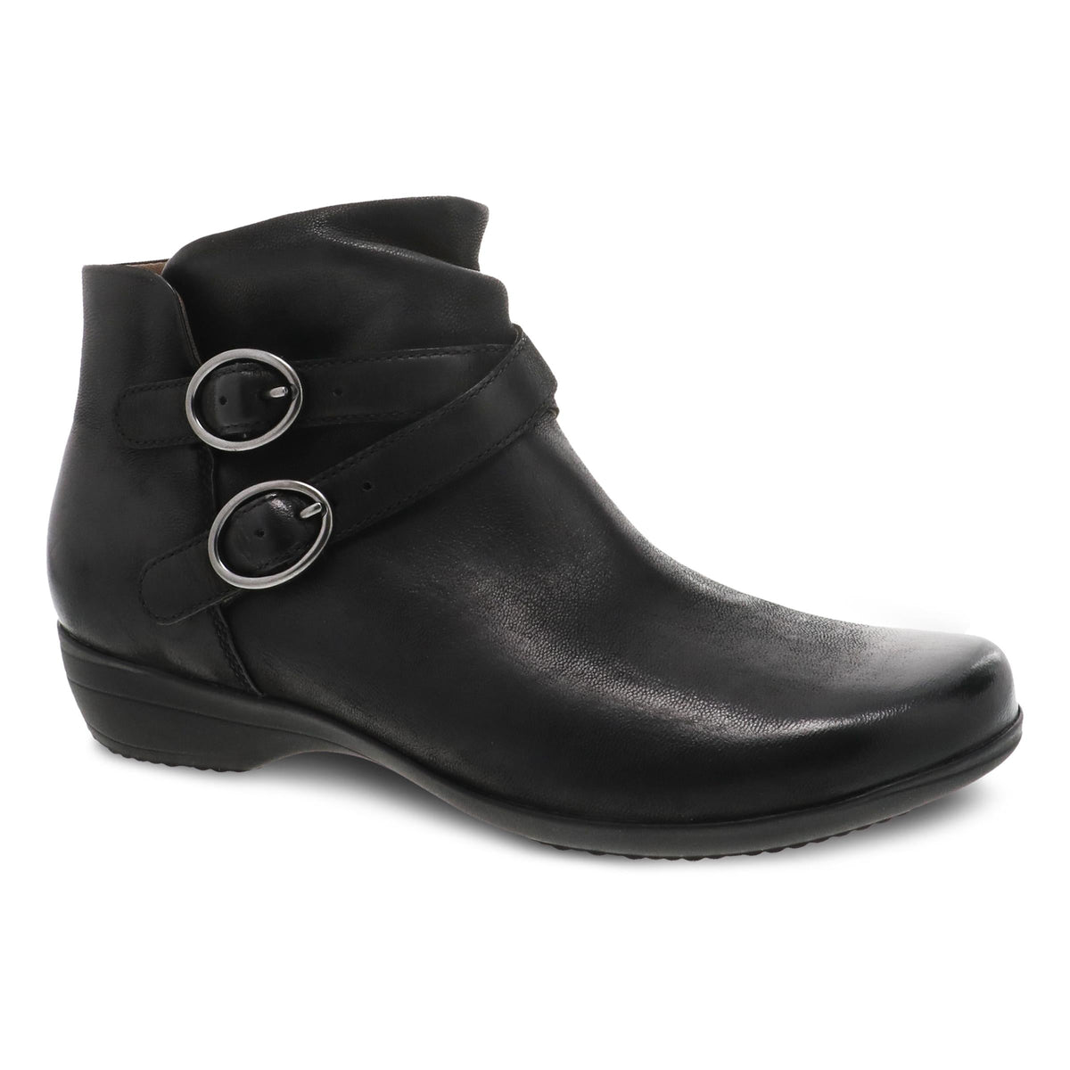 Dansko Sale | Faithe Black Burnished Nubuck