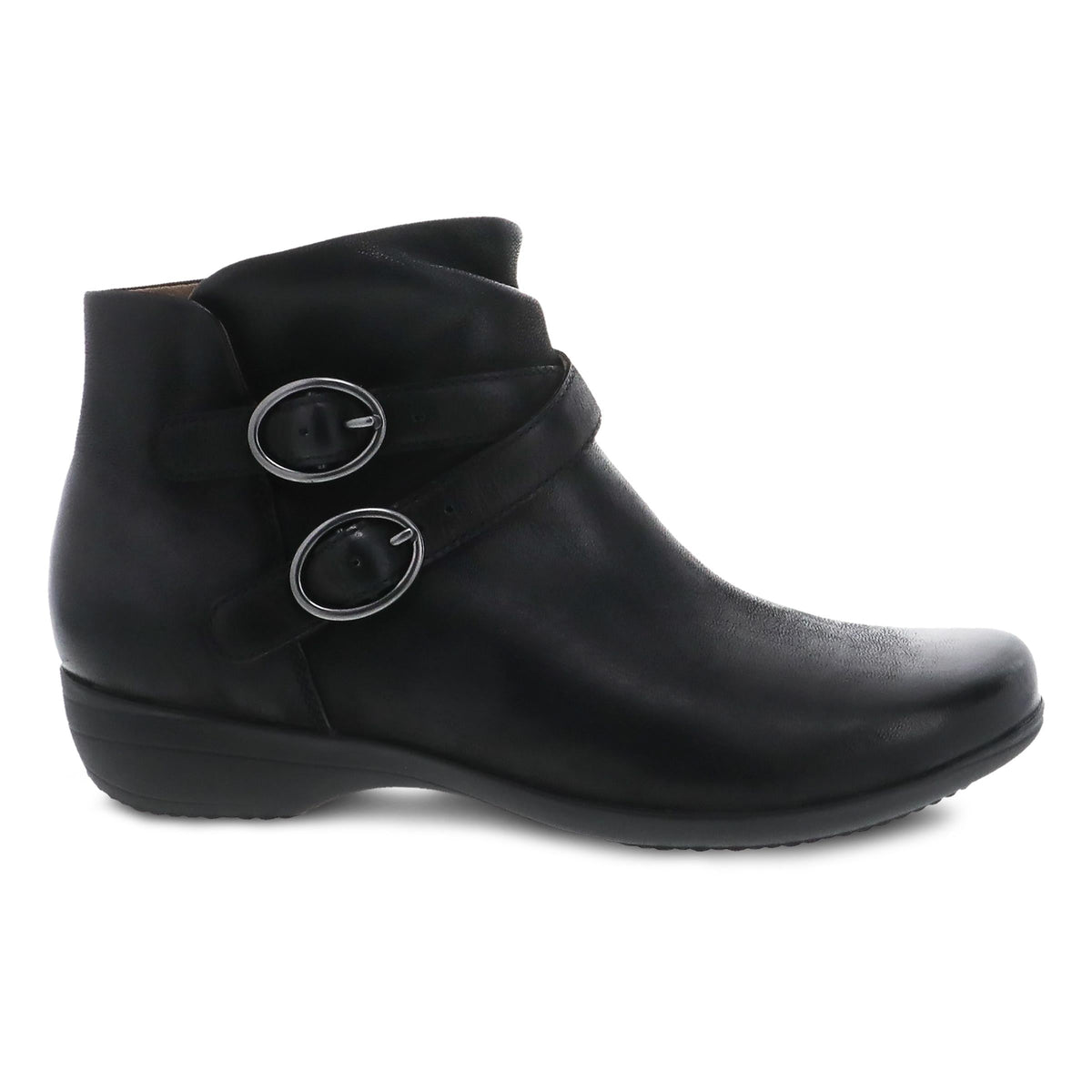 Dansko Sale | Faithe Black Burnished Nubuck