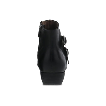 Dansko Sale | Faithe Black Burnished Nubuck