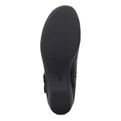 Dansko Sale | Faithe Black Burnished Nubuck