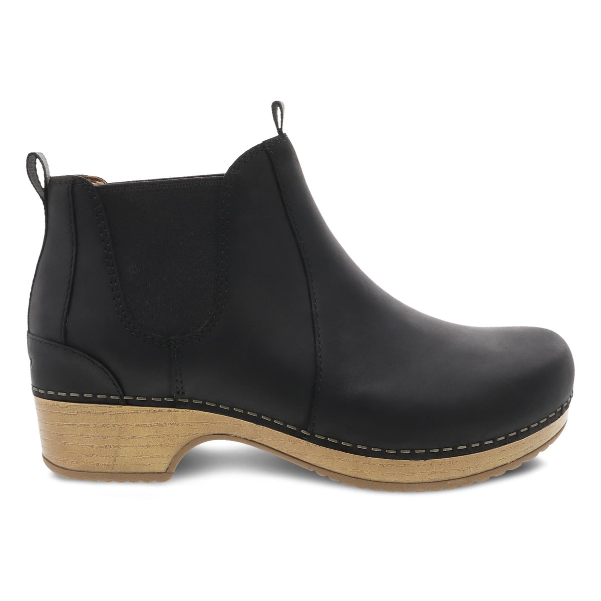 Dansko Smart Buy | Becka Black Oiled Pull Up