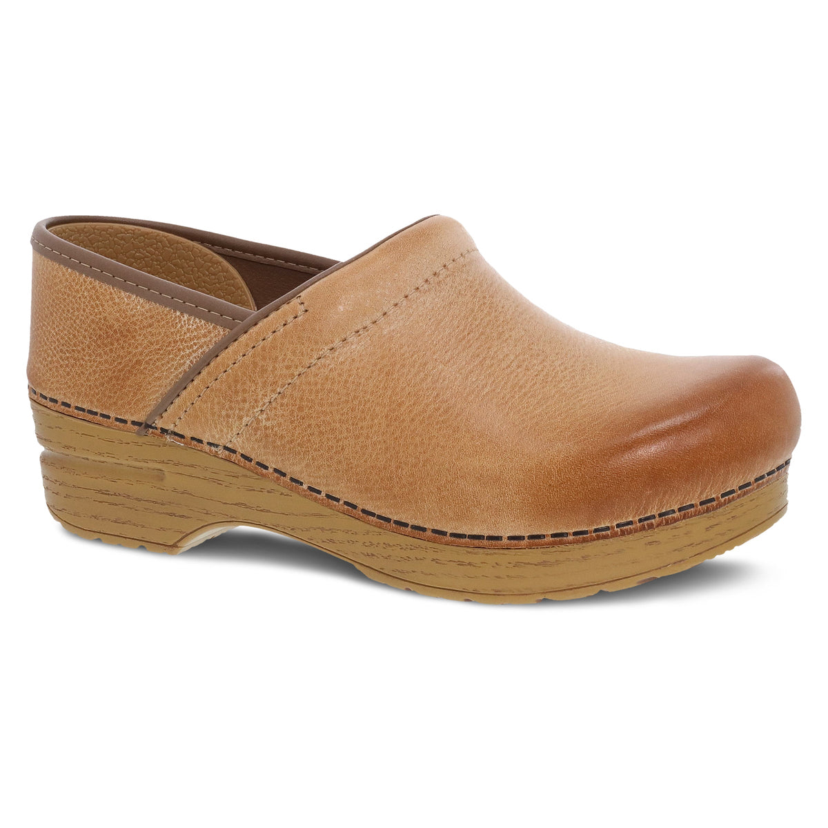 Dansko Best Seller | Wide Pro Honey Distressed