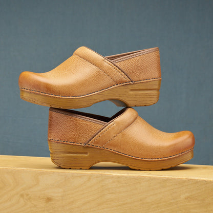 Dansko Best Seller | Wide Pro Honey Distressed