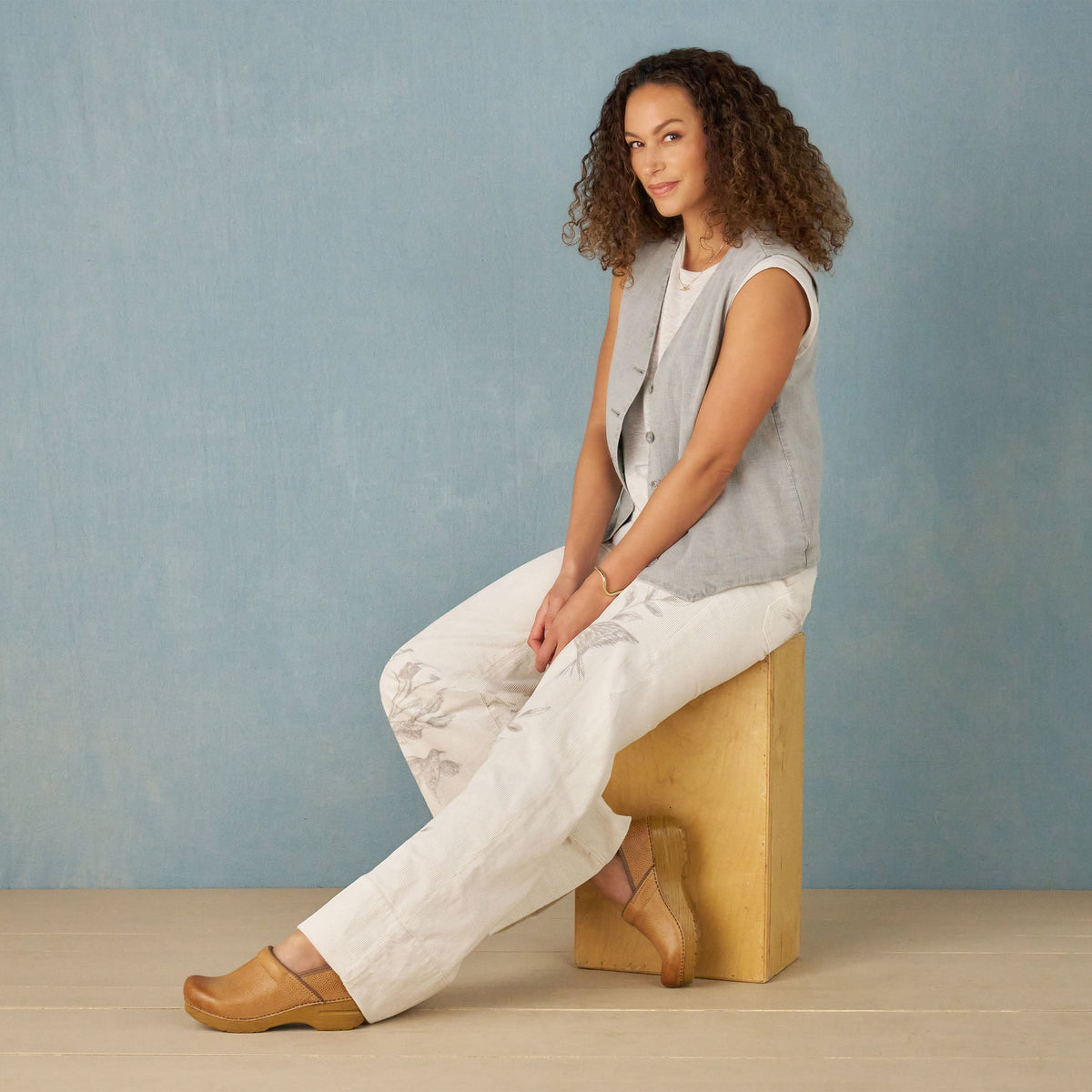 Dansko Best Seller | Wide Pro Honey Distressed