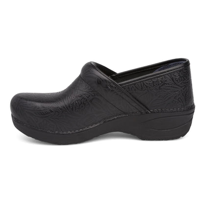 Dansko Recommended | Wide XP 2.0 Black Floral Tooled