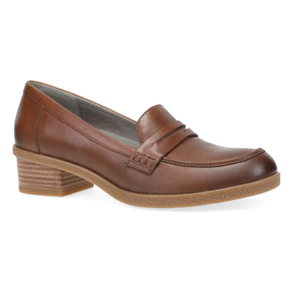 Dansko Sale | Danica Wide Tan Waterproof Burnished
