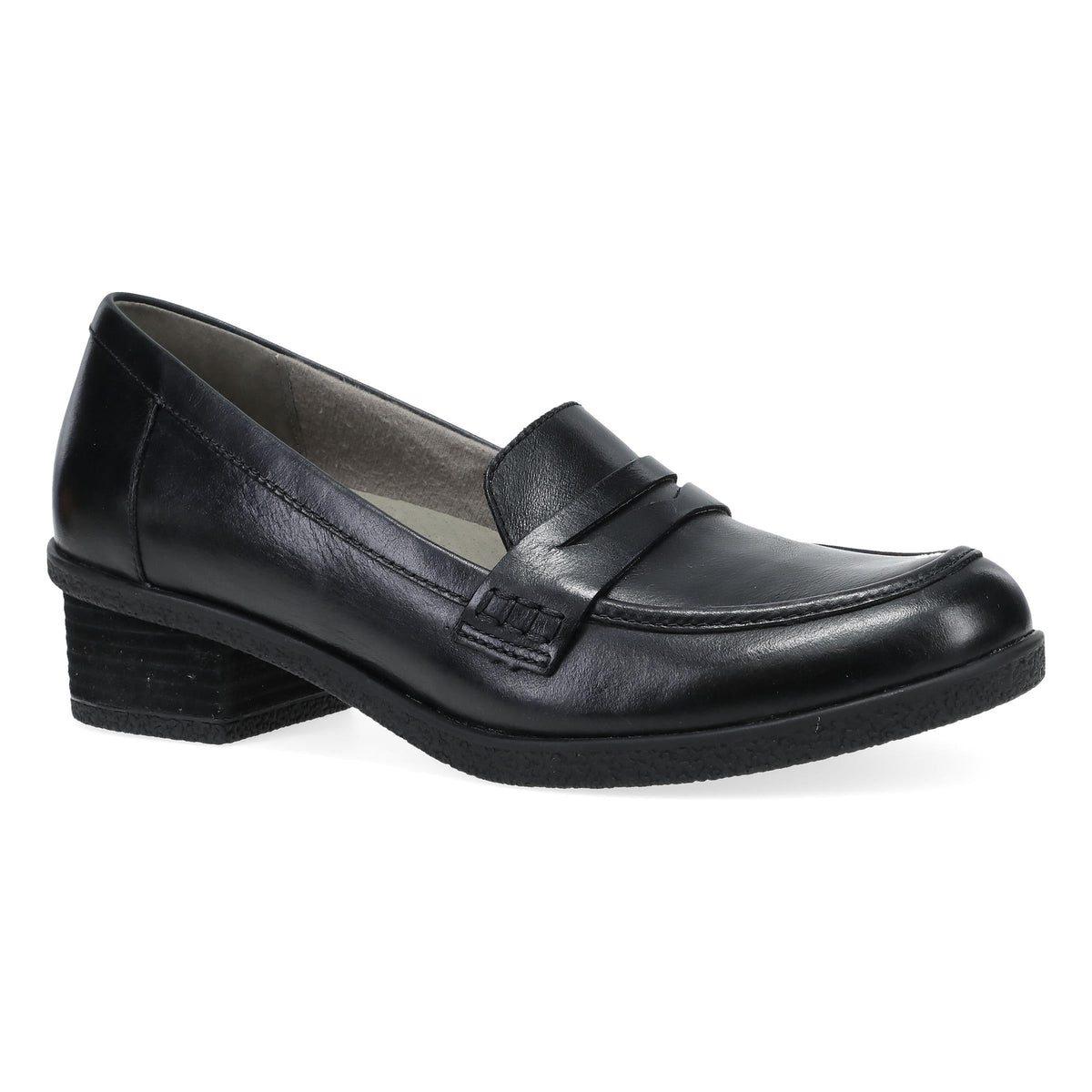 Dansko Trusted | Danica Wide Black Waterproof Burnished