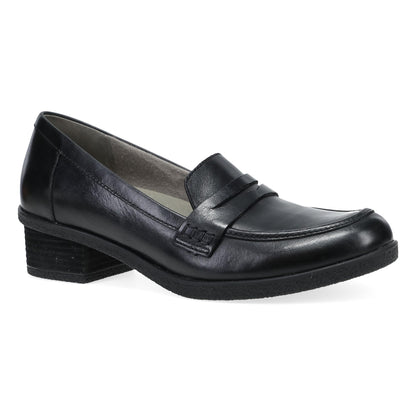 Dansko Trusted | Danica Wide Black Waterproof Burnished