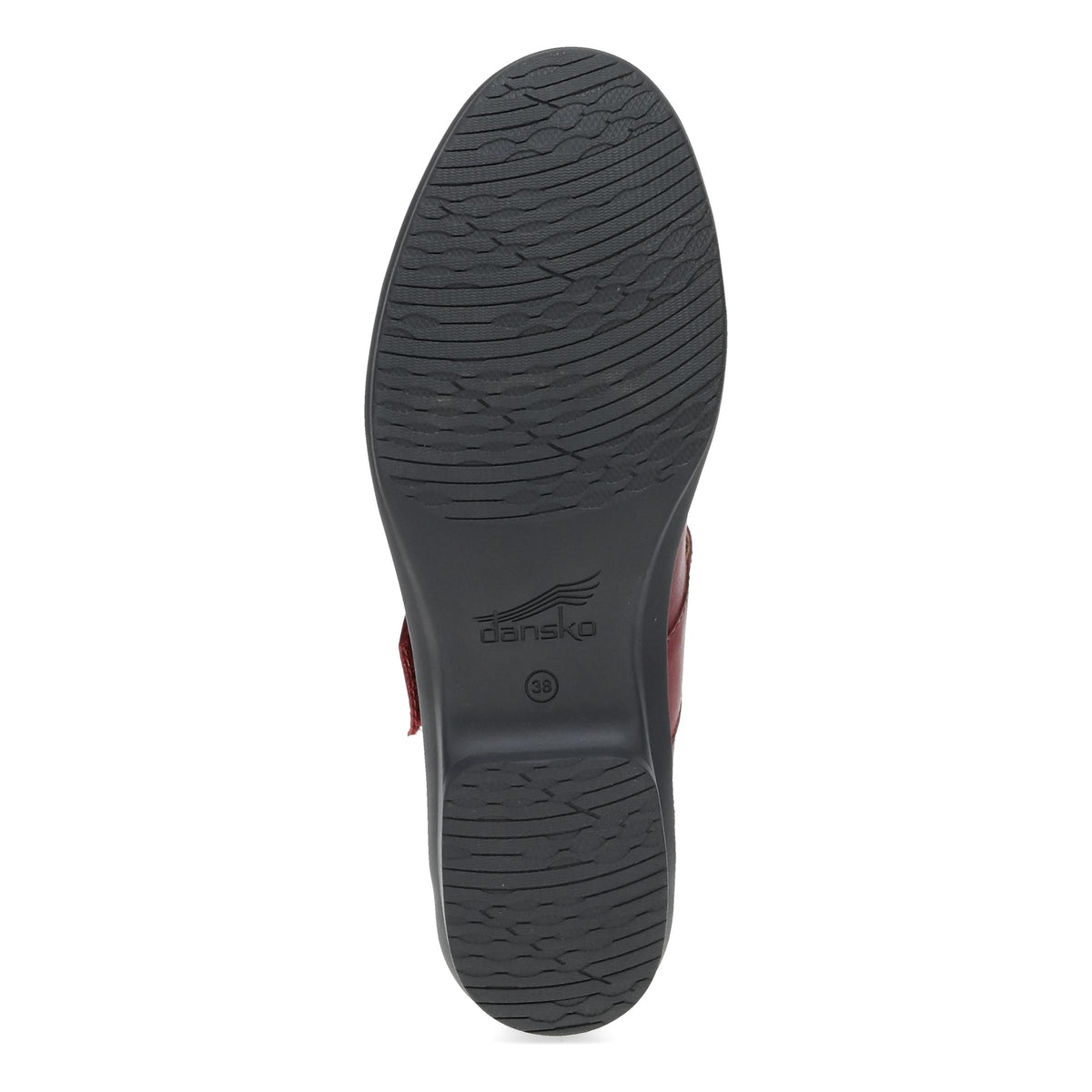Dansko Classic | Collette Wide Red Burnished Nubuck