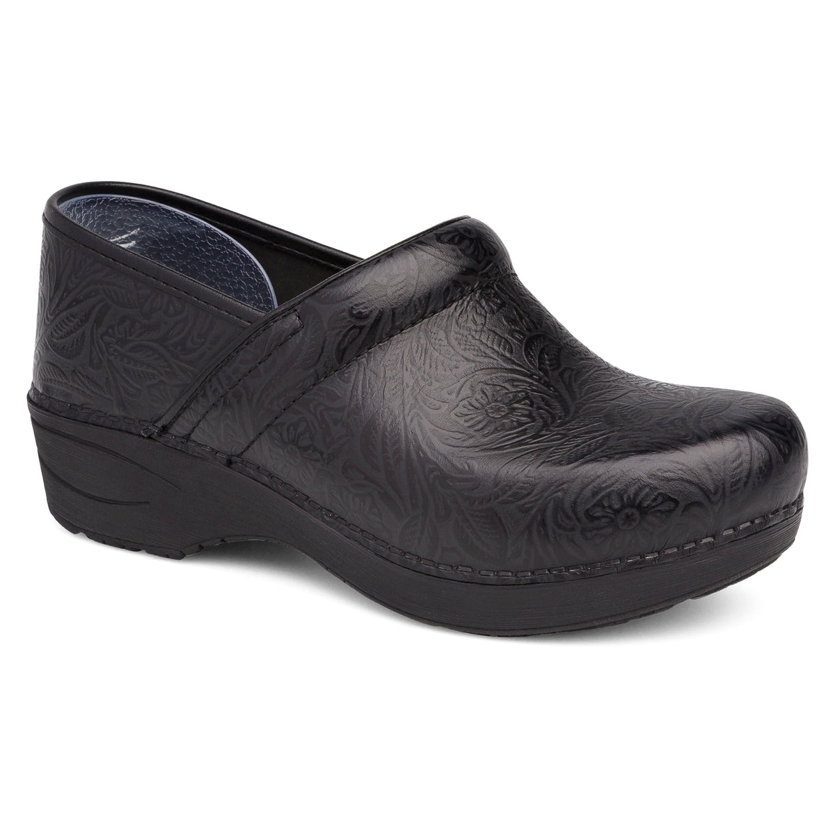 Dansko Featured | XP 2.0 Black Floral Tooled