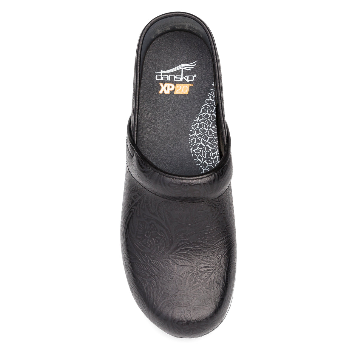 Dansko Featured | XP 2.0 Black Floral Tooled