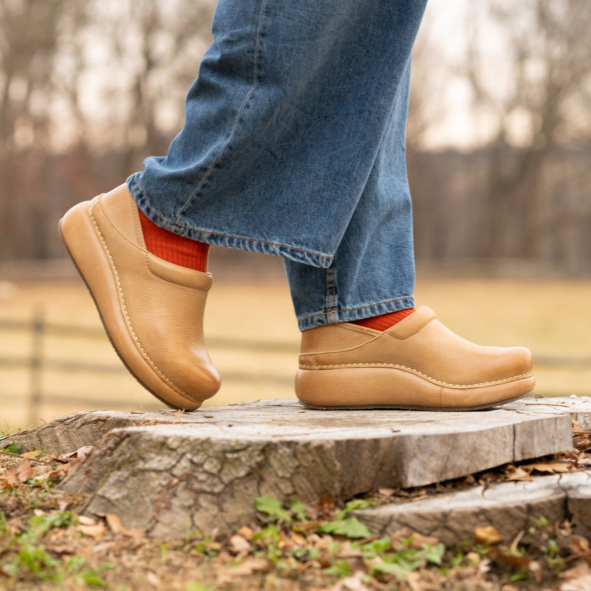 Dansko Sale | Platform Pro Honey Distressed