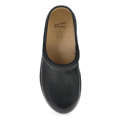 Dansko Great Value | Platform Pro Black Burnished Nubuck