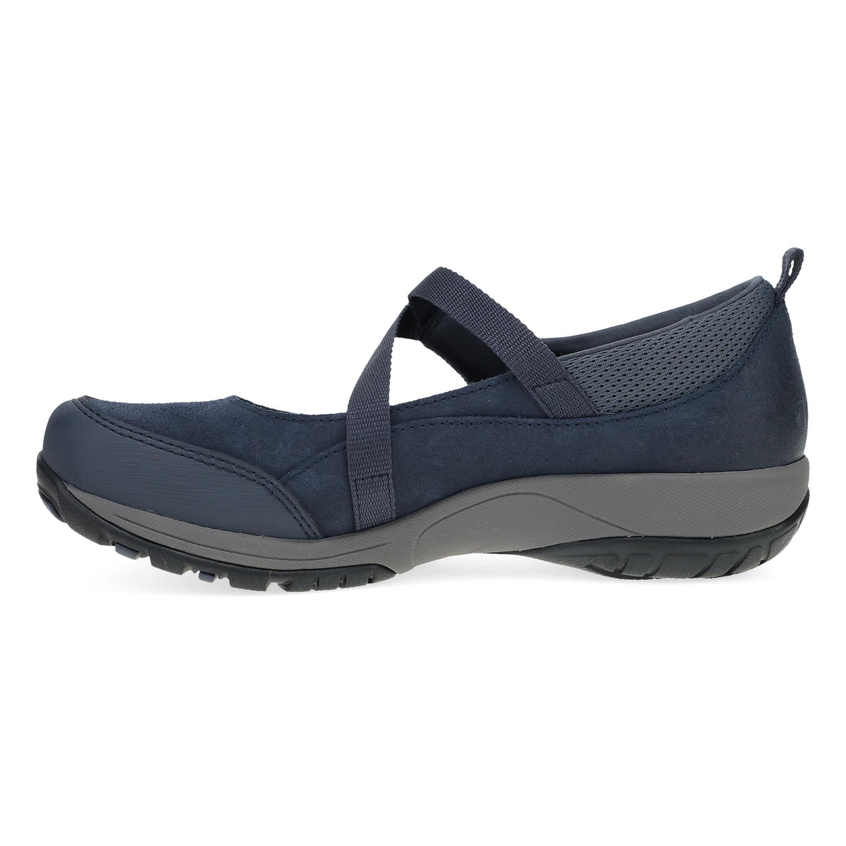 Dansko Discount | Primrose Navy Burnished Suede