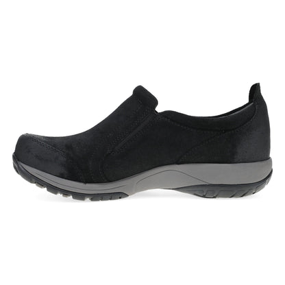 Dansko Premium | Pippy Black Waterproof Burnished Suede