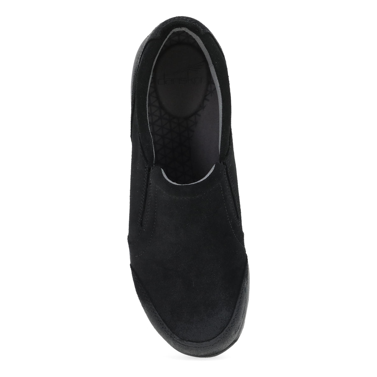 Dansko Premium | Pippy Black Waterproof Burnished Suede